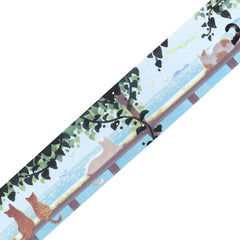Cute Kawaii BGM Deco Tape - Summer Limited - Cat Summer Beach Sea Watch Feline Pet - for Scrapbooking Journal Planner Craft Diary Schedule Decor Gift