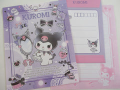 Cute Kawaii Sanrio Kuromi Letter Set 2023 - Writing Papers Envelope