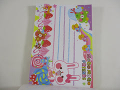 Cute Kawaii HTF Vintage Rare Collectible Kamio Bear Mogo mogo Friends Notepad / Memo Pad - Stationery Designer Paper Collectible