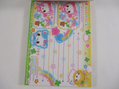 Cute Kawaii HTF Vintage Collectible Kamio Cat Twinkle Friends 4 x 6 Inch Notepad / Memo Pad - Stationery Designer Paper Collection