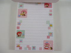 Rare ❤︎ Vintage *ੈ✩‧₊˚ Collectible ✿ Gift - Cute Kawaii San-X Raccoon Kireizuki 4 x 6 Inch Notepad / Memo Pad - A - Stationery Designer Paper Collection 2010