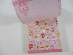 Rare ❤︎ Vintage *ੈ✩‧₊˚ Collectible ✿ Gift - Cute Kawaii San-X Raccoon Kireizuki 4 x 6 Inch Notepad / Memo Pad - A - Stationery Designer Paper Collection 2010