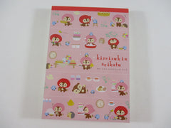 Rare ❤︎ Vintage *ੈ✩‧₊˚ Collectible ✿ Gift - Cute Kawaii San-X Raccoon Kireizuki 4 x 6 Inch Notepad / Memo Pad - B - Stationery Designer Paper Collection 2010