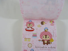 Rare ❤︎ Vintage *ੈ✩‧₊˚ Collectible ✿ Gift - Cute Kawaii San-X Raccoon Kireizuki 4 x 6 Inch Notepad / Memo Pad - B - Stationery Designer Paper Collection 2010