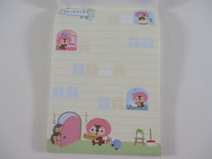 Rare ❤︎ Vintage *ੈ✩‧₊˚ Collectible ✿ Gift - Cute Kawaii San-X Raccoon Kireizuki 4 x 6 Inch Notepad / Memo Pad - B - Stationery Designer Paper Collection 2010