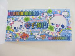 Cute Kawaii HTF Kamio Bubbles Coupon Style 3.25 x 6.75 Inch Notepad / Memo Pad - Stationery Designer Paper Collection - Vintage HTF