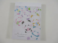 Cute Kawaii Kamio Dreamy Mochipan Panda Mini Notepad / Memo Pad - A - Stationery Designer Writing Paper Collection