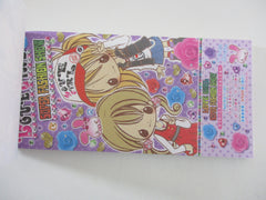 Cute Kawaii HTF Crux Girls Love Coupon Style 3.25 x 6.75 Inch Notepad / Memo Pad - Stationery Designer Paper Collection - Vintage HTF Preowned