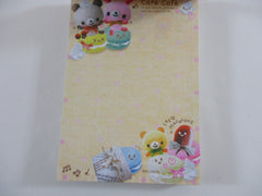 Cute Kawaii VHTF Vintage Collectible Kamio Cafe Cafe 4 x 6 Inch Notepad / Memo Pad - Stationery Designer Paper Collection