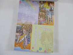 Cute Kawaii HTF Vintage Collectible Crux School Girl Friends 4 x 6 Inch Notepad / Memo Pad - Stationery Designer Paper Collection