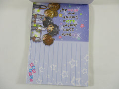 Cute Kawaii HTF Vintage Collectible Crux School Girl Friends 4 x 6 Inch Notepad / Memo Pad - Stationery Designer Paper Collection