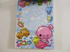 Cute Kawaii HTF Vintage Collectible Crux Candy Music 4 x 6 Inch Notepad / Memo Pad - Stationery Designer Paper Collection