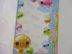 Cute Kawaii VHTF Vintage Collectible Crux Candy 4 x 6 Inch Notepad / Memo Pad - Stationery Designer Paper Collection