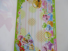 Cute Kawaii VHTF Vintage Collectible Crux Candy 4 x 6 Inch Notepad / Memo Pad - Stationery Designer Paper Collection