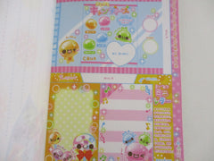 Cute Kawaii VHTF Vintage Collectible Crux Candy 4 x 6 Inch Notepad / Memo Pad - Stationery Designer Paper Collection