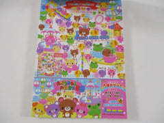 Cute Kawaii HTF Vintage Collectible Kamio Animal Life 4 x 6 Inch Notepad / Memo Pad - Stationery Designer Paper Collection