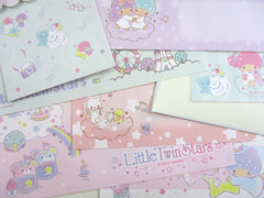 Cute Kawaii Little Twin Stars 2021 - Penpal Stationery Writing Paper Envelope Preowned