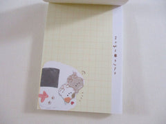 Cute Kawaii Kamio Cat Kitty Onigiri Mini Notepad / Memo Pad - Stationery Designer Writing Paper Collection