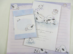 Cute Kawaii Crux Birds Mini Letter Sets - Small Writing Note Envelope Set Stationery