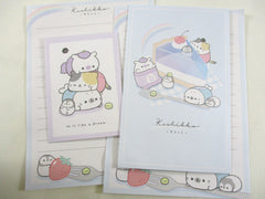 Cute Kawaii Crux Keshikko Seals Mini Letter Sets - Small Writing Note Envelope Set Stationery
