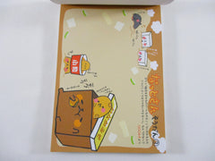 Rare ❤︎ Vintage *ੈ✩‧₊˚ Collectible ✿ Gift - Cute Kawaii VHTF Vintage Collectible Kamio Natto Food theme 4 x 6 Inch Notepad / Memo Pad - Stationery Designer Paper Collection