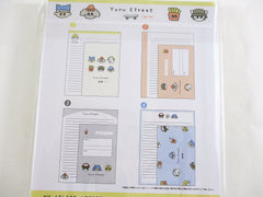 Cute Kawaii Crux Yuru Street Playful Pet Animal Friend Letter Set Pack - Stationery Writing Paper Penpal