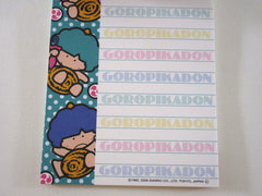 Rare ❤︎ Vintage *ੈ✩‧₊˚ Collectible ✿ Gift - Cute Kawaii Sanrio Goropikadon 4 x 6 Inch Notepad / Memo Pad preowned - Stationery Designer Paper Collection Gift