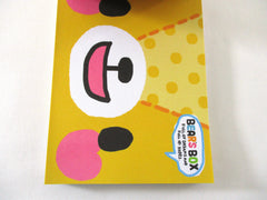 Rare ❤︎ Vintage *ੈ✩‧₊˚ Collectible ✿ Gift - Cute Kawaii VHTF Vintage Rare Collectible Crux Bear's Box 4 x 6 Inch Notepad / Memo Pad - Stationery Designer Paper Collection Gift