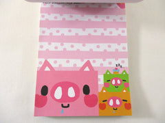 Rare ❤︎ Vintage *ੈ✩‧₊˚ Collectible ✿ Gift - Cute Kawaii VHTF Vintage Rare Collectible Crux Bear's Box 4 x 6 Inch Notepad / Memo Pad - Stationery Designer Paper Collection Gift