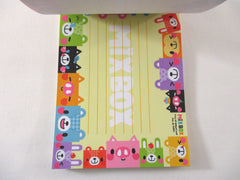 Rare ❤︎ Vintage *ੈ✩‧₊˚ Collectible ✿ Gift - Cute Kawaii VHTF Vintage Rare Collectible Crux Bear's Box 4 x 6 Inch Notepad / Memo Pad - Stationery Designer Paper Collection Gift