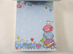 Rare ❤︎ Vintage *ੈ✩‧₊˚ Collectible ✿ Gift - Cute Kawaii VHTF Vintage Rare Collectible Kamio Happy Sweet Love 4 x 6 Inch Notepad / Memo Pad - Stationery Designer Paper Collection Gift