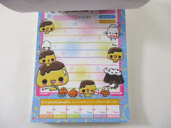 Cute Kawaii VHTF Vintage Rare Collectible Kamio Pudding Strawberry Milk Friends 4 x 6 Inch Notepad / Memo Pad - Stationery Designer Paper Collection Gift
