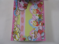 Cute Kawaii VHTF Vintage Rare Collectible Kamio Sweet Creams 4 x 6 Inch Notepad / Memo Pad - Stationery Designer Paper Collection Gift