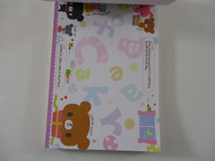Rare ❤︎ Vintage *ੈ✩‧₊˚ Collectible ✿ Gift - Cute Kawaii VHTF Vintage Rare Collectible Crux Bear of Cake Cupcake 4 x 6 Inch Notepad / Memo Pad - Stationery Designer Paper Collection Gift