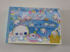 Rare ❤︎ Vintage *ੈ✩‧₊˚ Collectible ✿ Gift - Cute Kawaii VHTF Vintage Collectible Kamio Soap Bubble B 4 x 6 Inch Notepad / Memo Pad - Stationery Designer Paper Collection