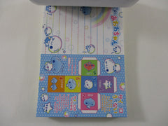 Rare ❤︎ Vintage *ੈ✩‧₊˚ Collectible ✿ Gift - Cute Kawaii VHTF Vintage Collectible Kamio Soap Bubble B 4 x 6 Inch Notepad / Memo Pad - Stationery Designer Paper Collection