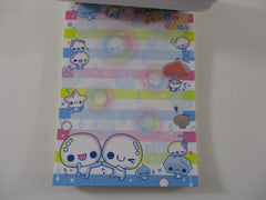 Rare ❤︎ Vintage *ੈ✩‧₊˚ Collectible ✿ Gift - Cute Kawaii VHTF Vintage Collectible Kamio Soap Bubble B 4 x 6 Inch Notepad / Memo Pad - Stationery Designer Paper Collection