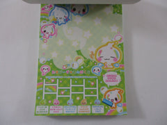 Rare ❤︎ Vintage *ੈ✩‧₊˚ Collectible ✿ Gift - Cute Kawaii VHTF Vintage Collectible Crux Soap Bubble 4 x 6 Inch Notepad / Memo Pad - Stationery Designer Paper Collection