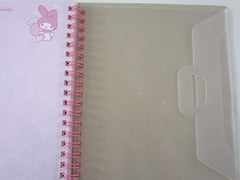 Rare ❤︎ Vintage *ੈ✩‧₊˚ Collectible ✿ Gift - Cute Kawaii Sanrio My Melody 6.25 x 7.25 in Creative DIY Spiral Notebook Notepad 2010 - Stationery Designer Paper Collection Journal Scrapbook - preowned