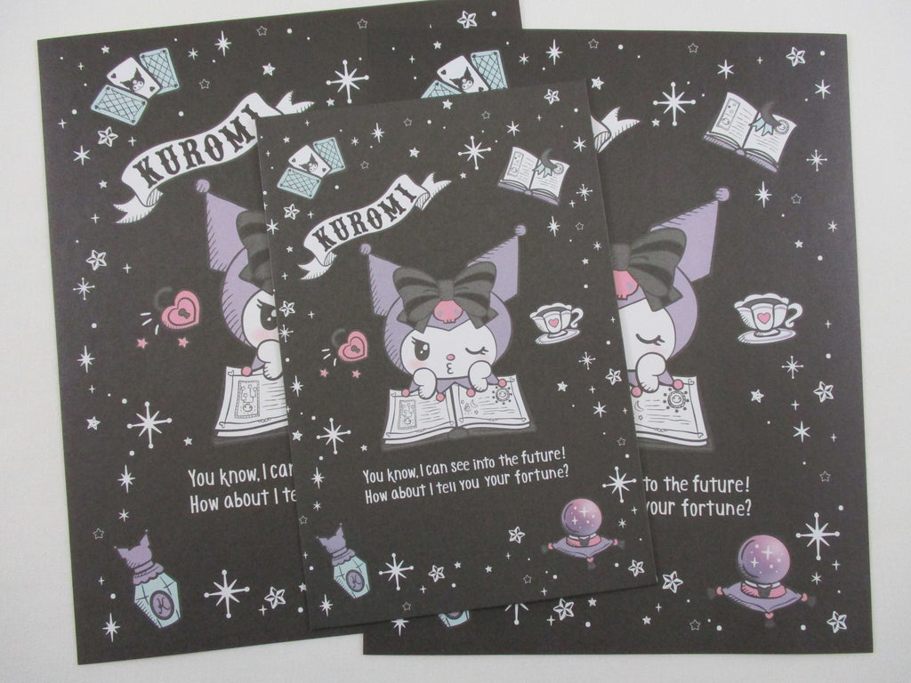 Cute Kawaii Kuromi 2021 Letter Set - Writing Papers Envelope