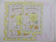Cute Kawaii Pom Pom Purin dog 2022 Letter Set - Writing Papers Envelope