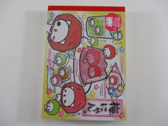 Rare ❤︎ Vintage *ੈ✩‧₊˚ Collectible ✿ Gift - Cute Kawaii VHTF Crux Cat Candy Fruit 4 x 6 Inch Notepad / Memo Pad - Stationery Designer Paper Collection Gift