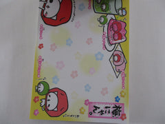 Rare ❤︎ Vintage *ੈ✩‧₊˚ Collectible ✿ Gift - Cute Kawaii VHTF Crux Cat Candy Fruit 4 x 6 Inch Notepad / Memo Pad - Stationery Designer Paper Collection Gift