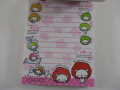 Rare ❤︎ Vintage *ੈ✩‧₊˚ Collectible ✿ Gift - Cute Kawaii VHTF Crux Cat Candy Fruit 4 x 6 Inch Notepad / Memo Pad - Stationery Designer Paper Collection Gift