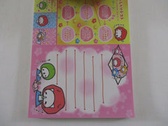 Rare ❤︎ Vintage *ੈ✩‧₊˚ Collectible ✿ Gift - Cute Kawaii VHTF Crux Cat Candy Fruit 4 x 6 Inch Notepad / Memo Pad - Stationery Designer Paper Collection Gift