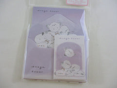 Cute Kawaii Q-Lia Bird Enaga Tower MINI Letter Set Pack - Stationery Writing Note Paper Envelope Gift Surprise Note