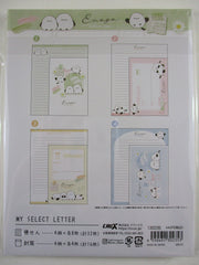 Cute Kawaii Crux Enaga Bird Daisy Letter Set Pack - Stationery Writing Paper Envelope Penpal Gift