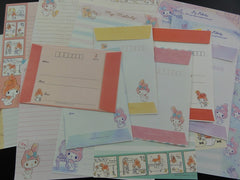 z Cute Kawaii Sanrio My Melody Letter Paper + Envelope Theme Set