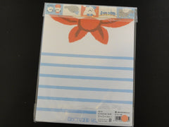 z Cute Kawaii Kumahei Ship Sailor Bear Letter Sets with Stickers