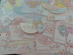 Sanrio Hello Kitty My Melody Little Twin Stars Cinnamoroll Letter Papers + Envelopes Theme Set
